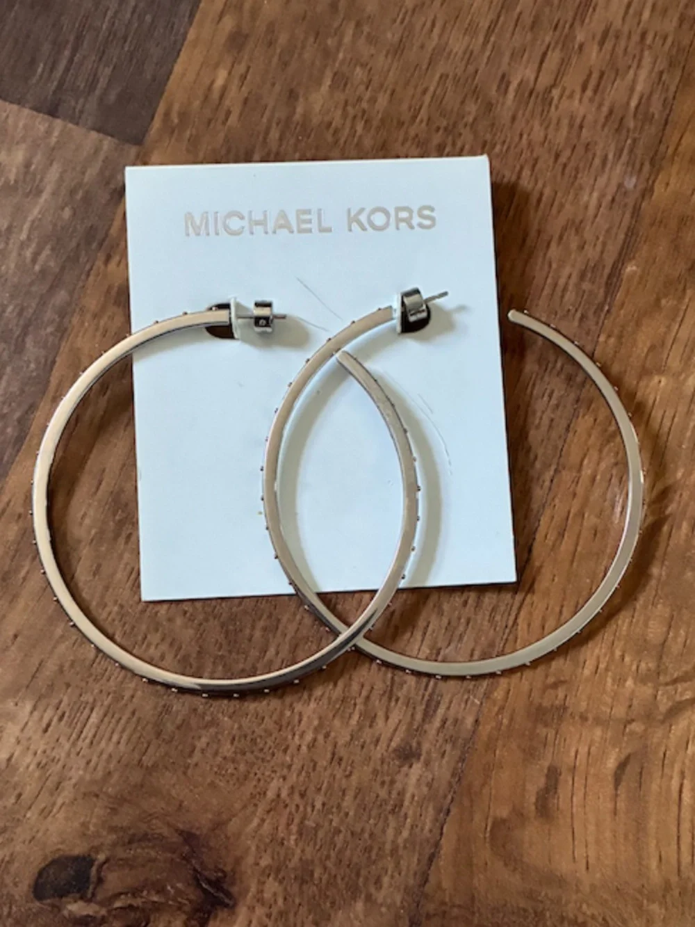 🆕 MK Studded Hoops